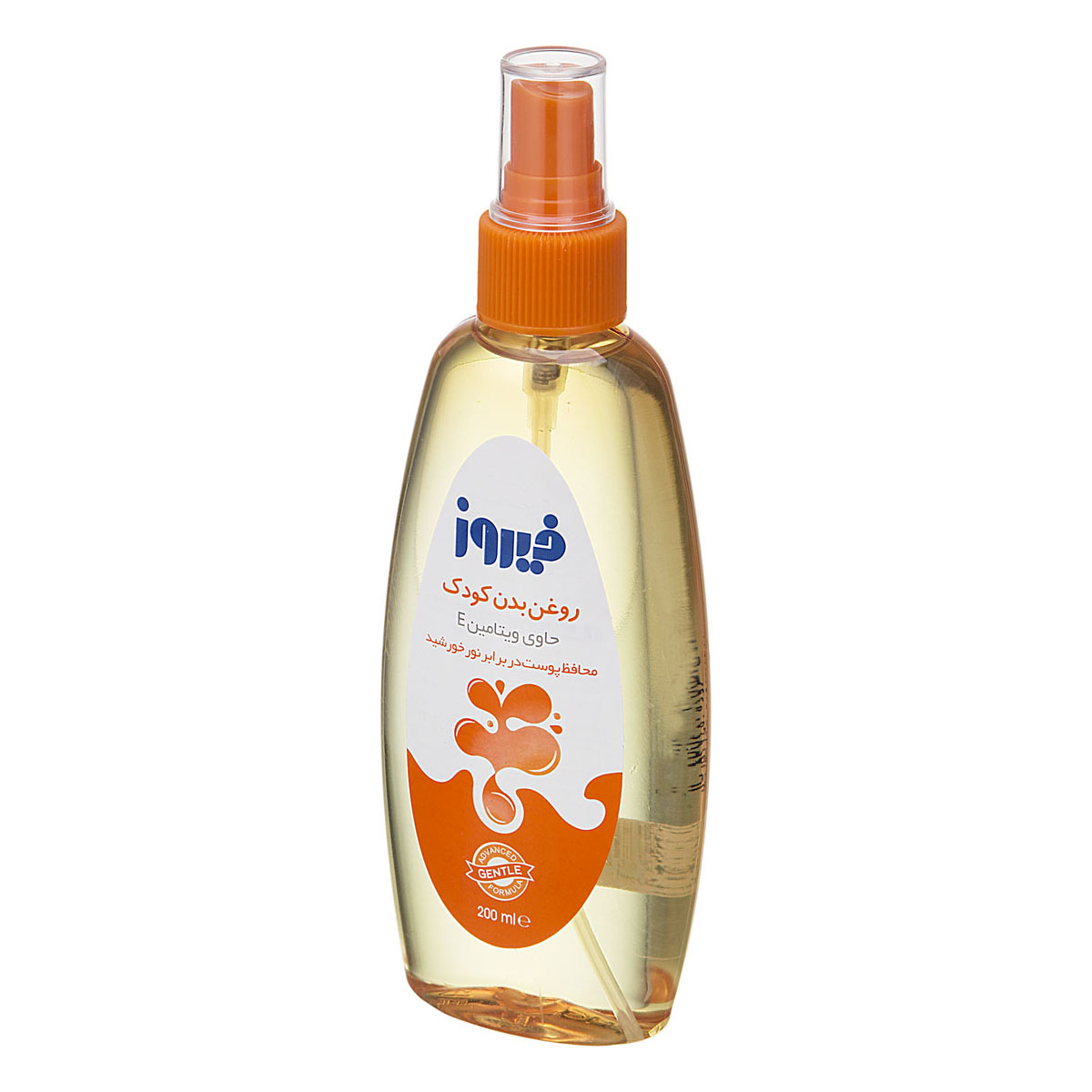 روغن بدن کودک ویتامینه 200 میلی‌لیتری فیروز