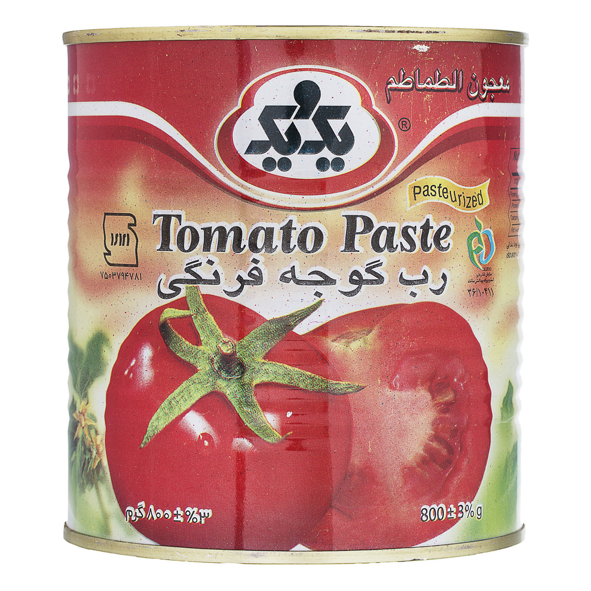 رب گوجه فرنگی 800 گرمی یک‌ویک