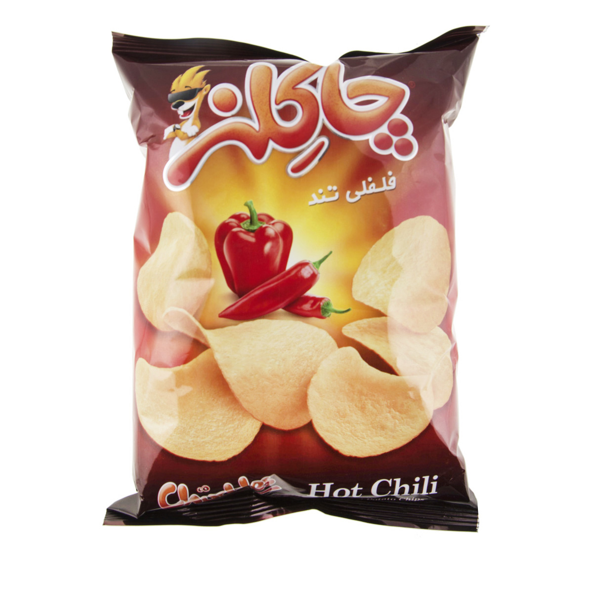 چیپس فلفلی تند 65 گرمی چاکلز