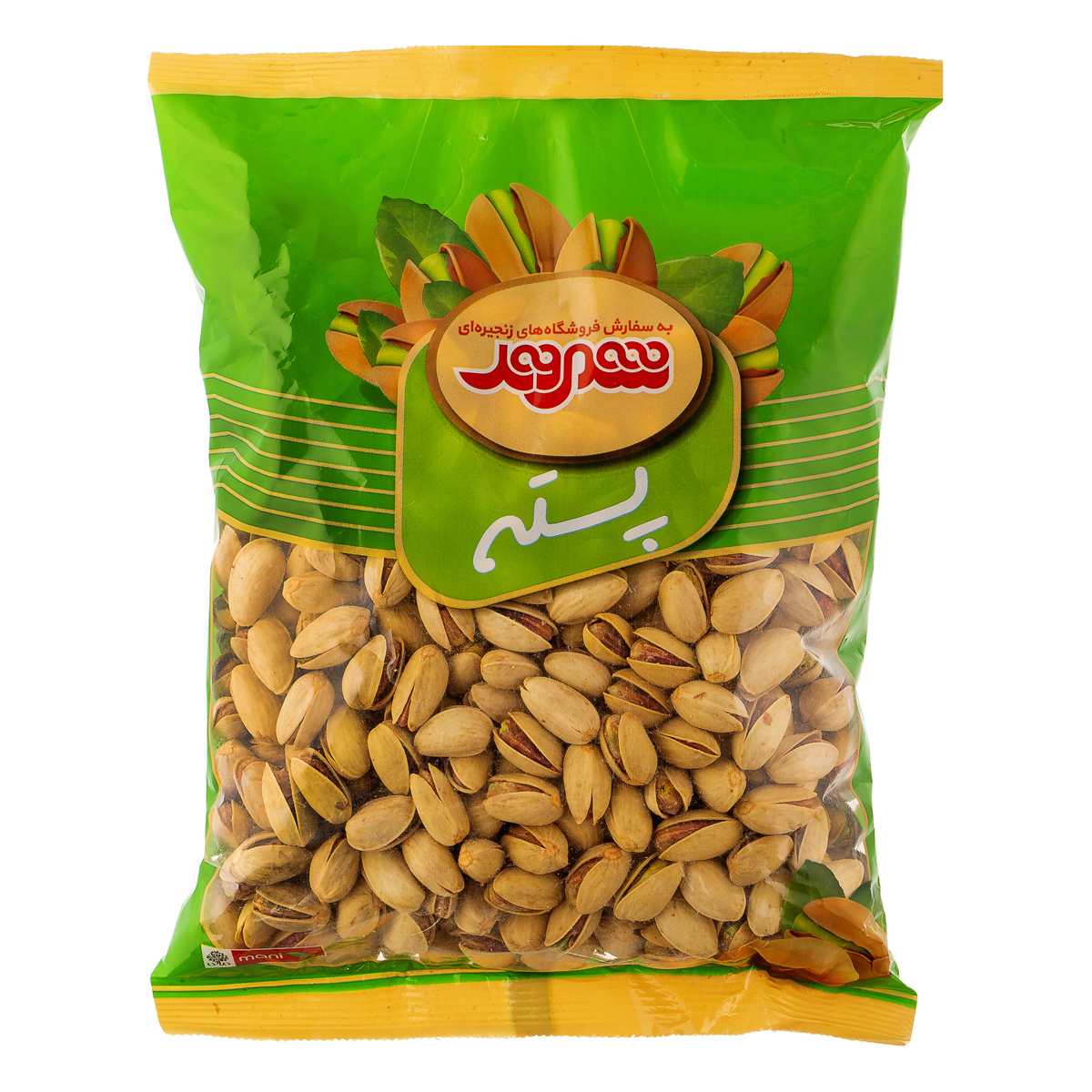 پسته مانی 750 گرمی به سفارش شهروند