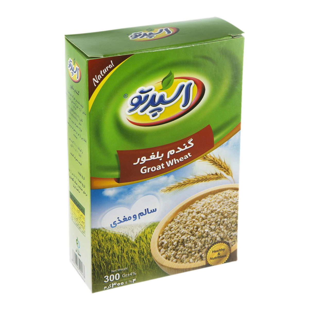 گندم بلغور ۳۰۰ گرمی اسپرتو
