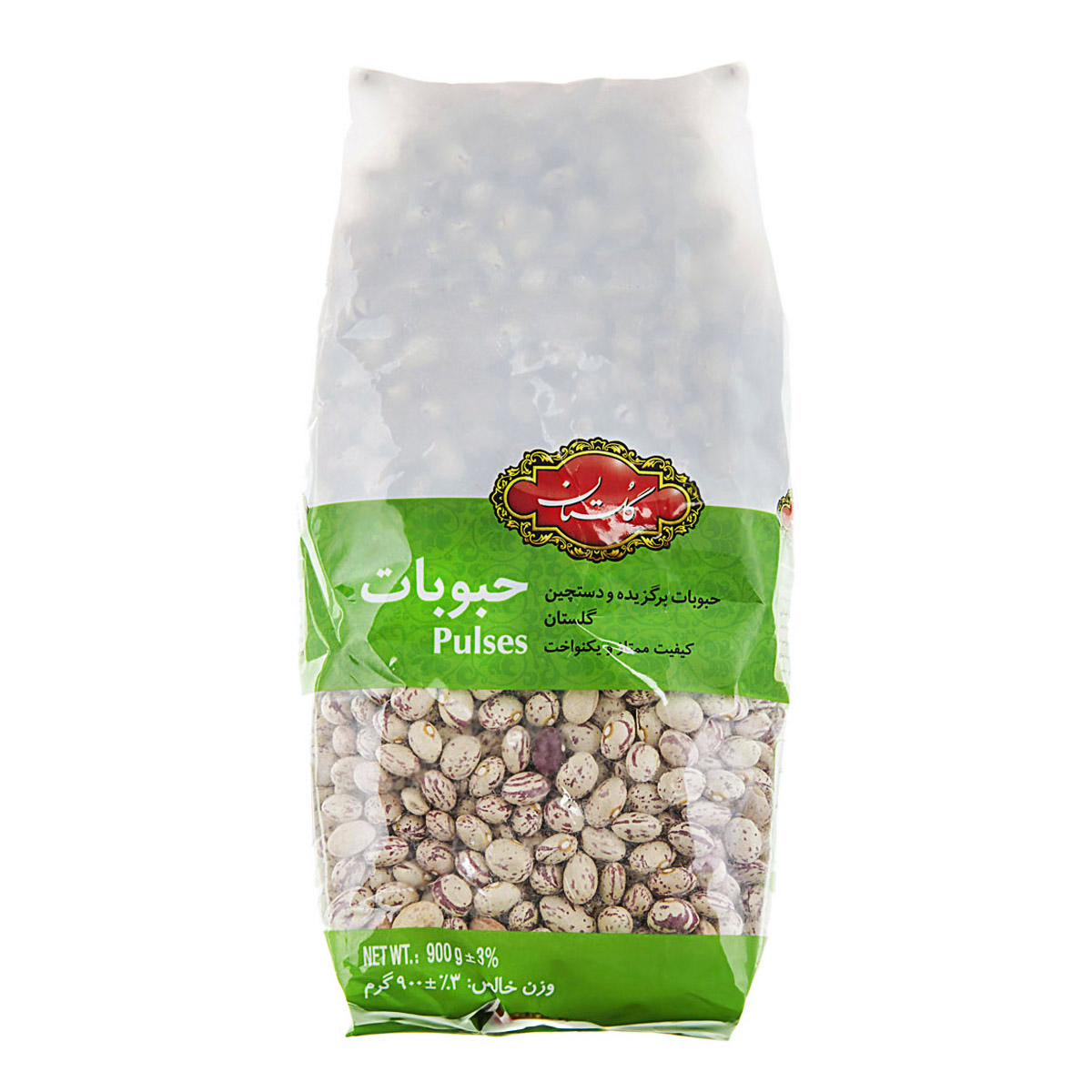 لوبیا چیتی 900 گرمی گلستان