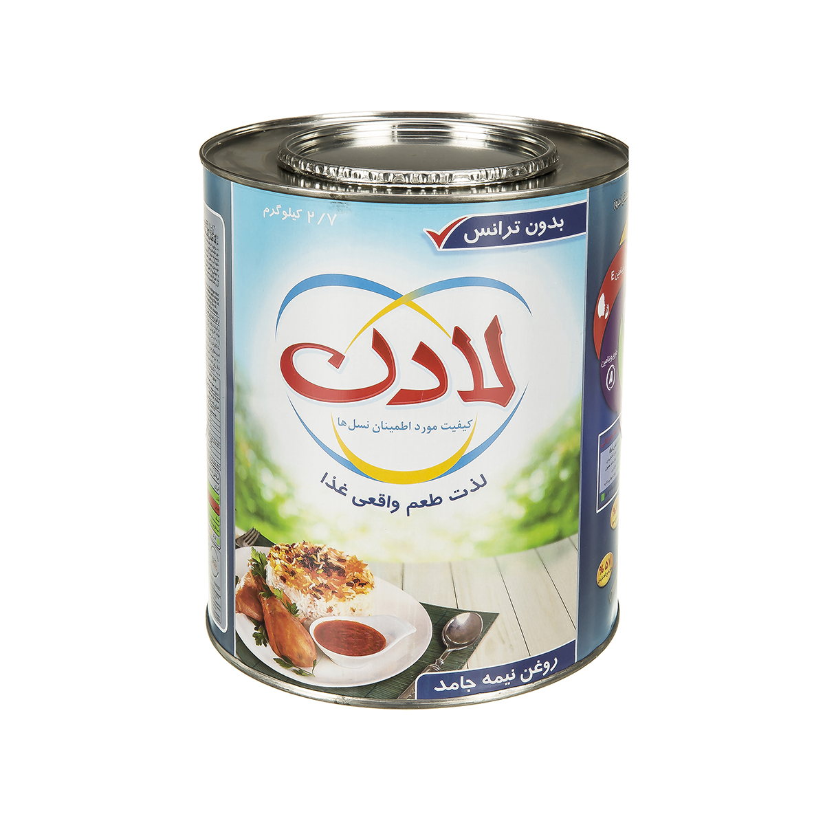 روغن نیمه جامد بدون ترانس 2700 گرمی لادن