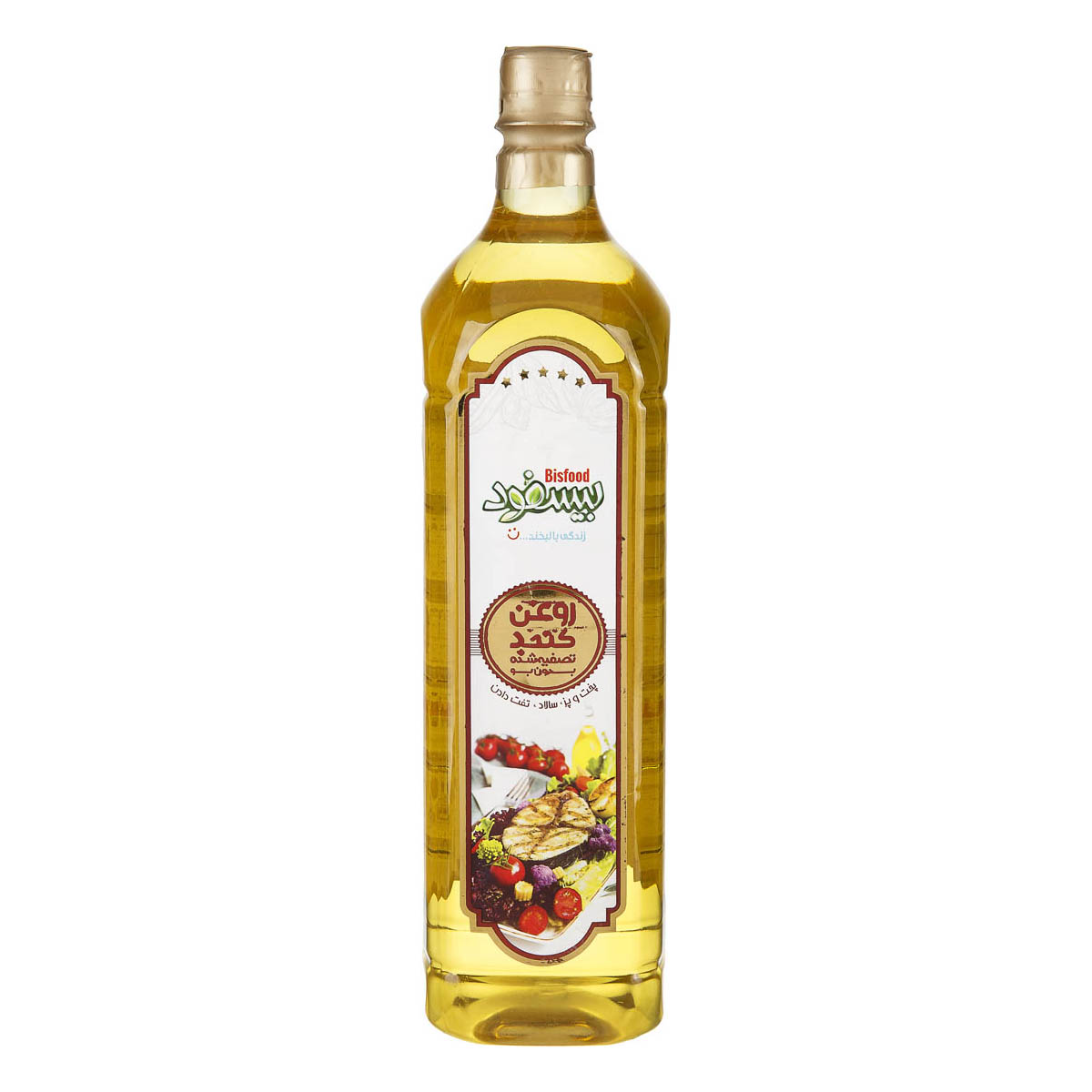 روغن کنجد بدون بو 1500 میلی‌لیتری بیسفود