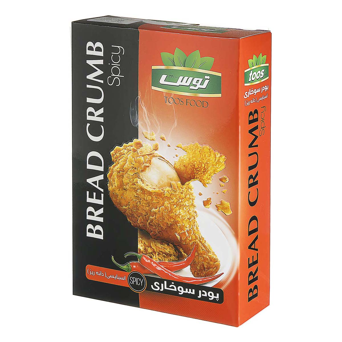 پودر سوخاری اسپایسی دانه ریز 200 گرمی توس
