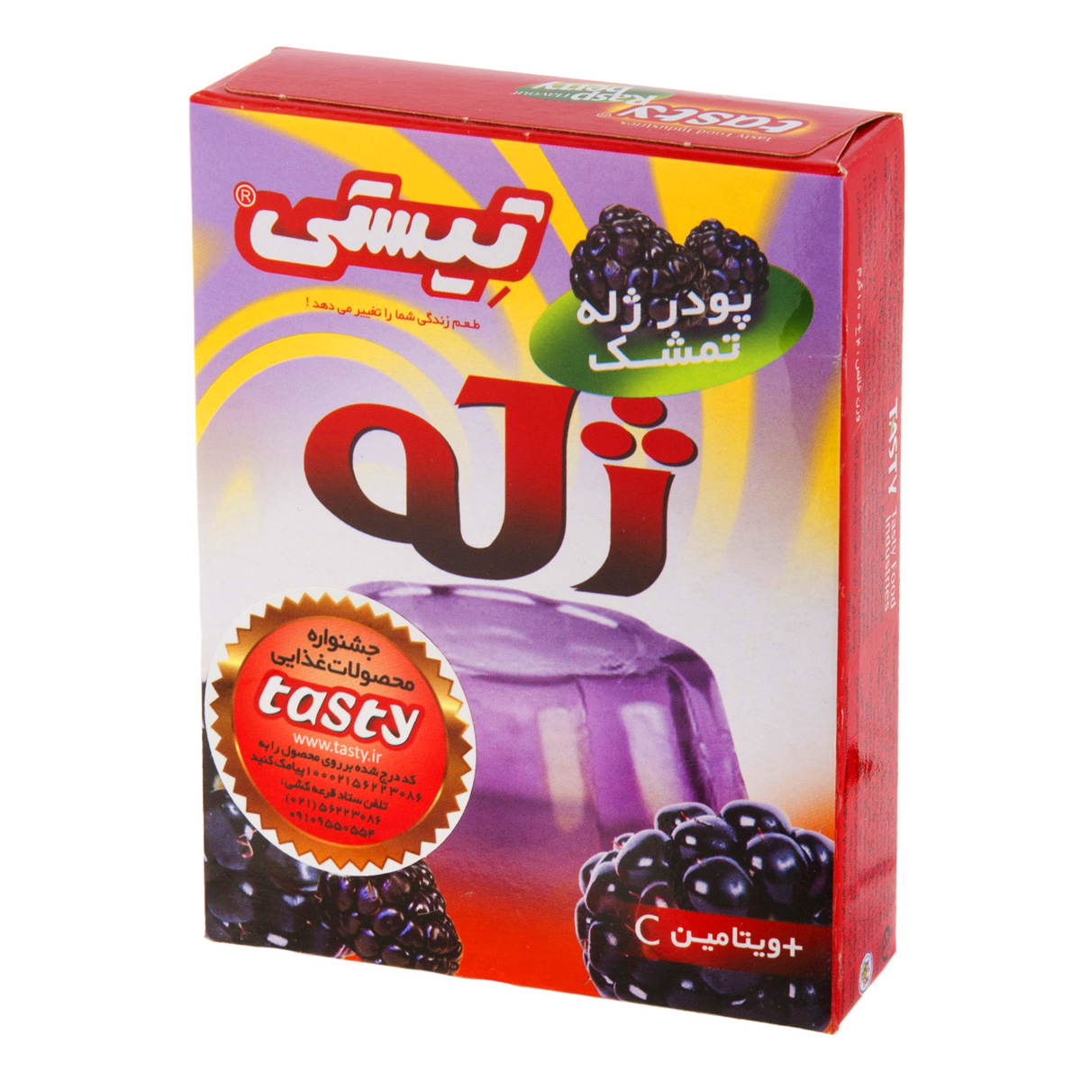 پودر ژله تمشک 100 گرمی تِیستی