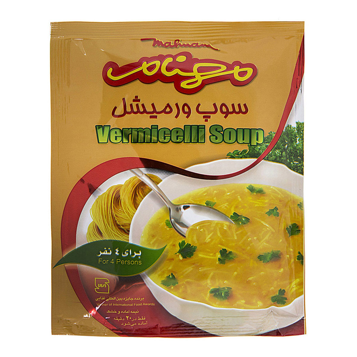 سوپ ورمیشل 75 گرمی مهنام