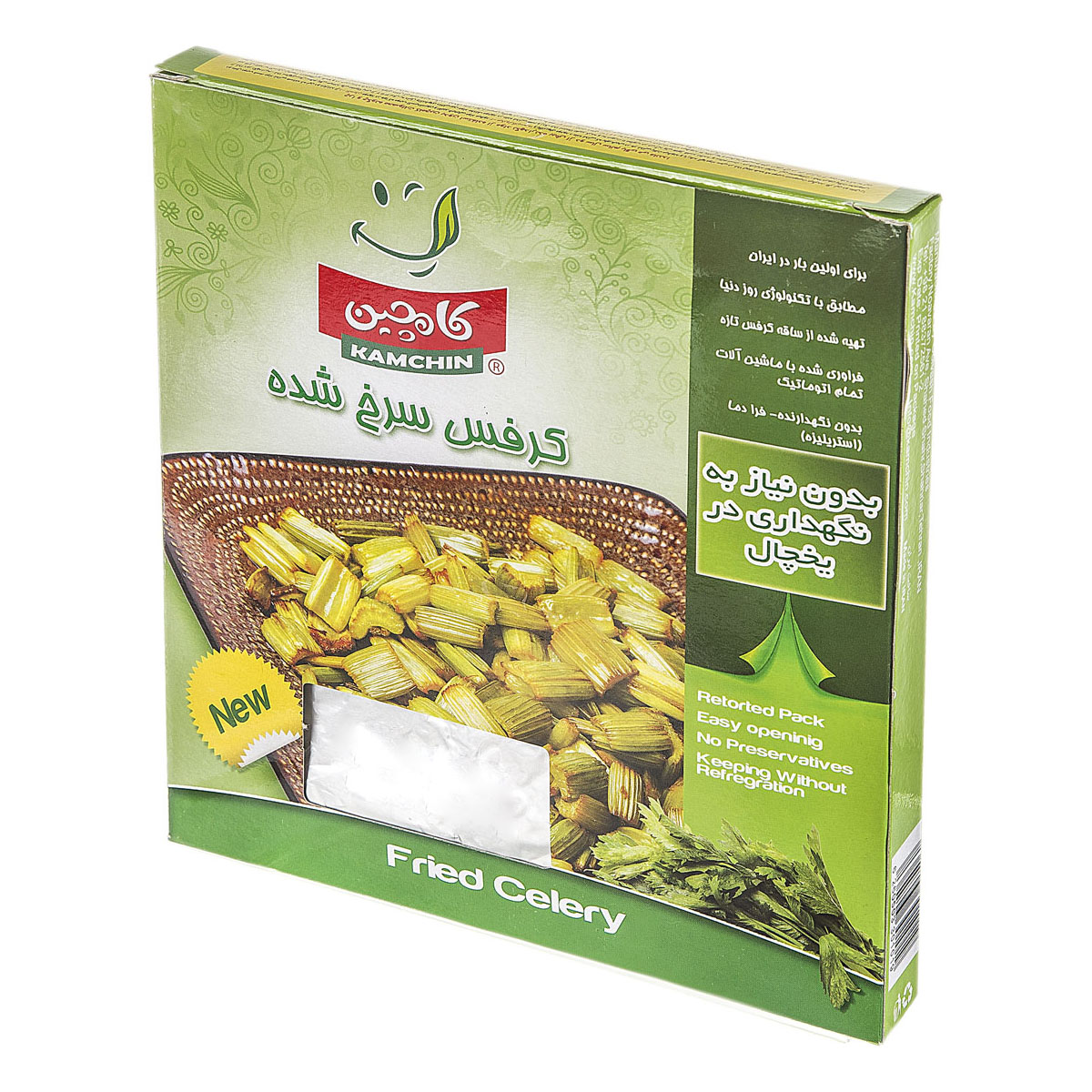کرفس سرخ شده  400 گرمی کامچین