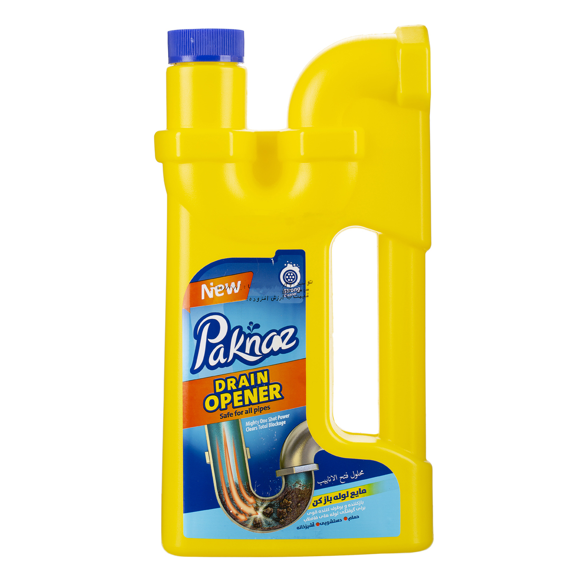 مایع لوله باز کن 1250 گرمی پاکناز