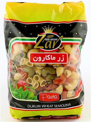 زر ماکارون ماکارونی فرمی گراندی سبزیجات 500 گرم