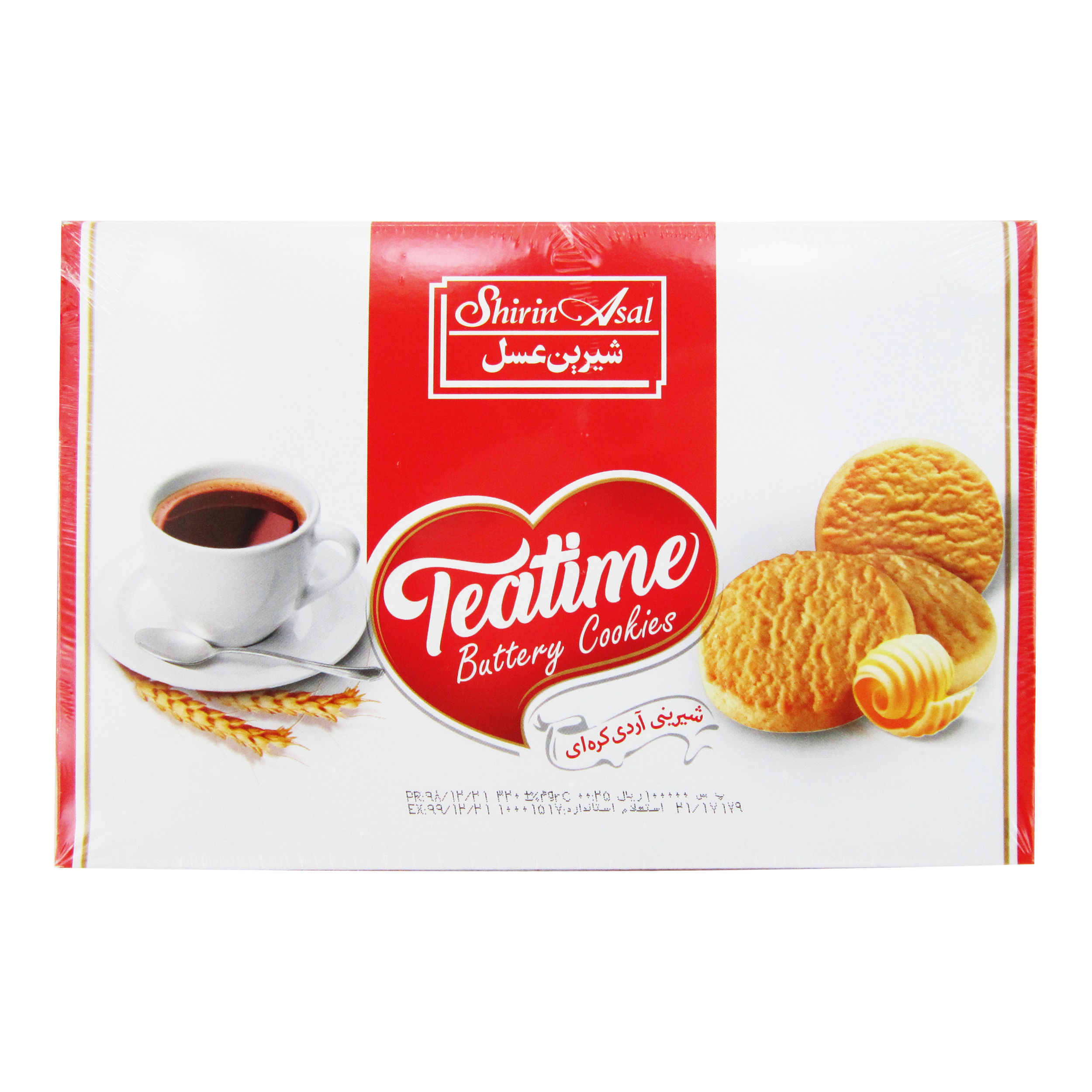شیرینی آردی کره ای جعبه ای های بای Tea Time تی تایم شیرین عسل 320 گرمی